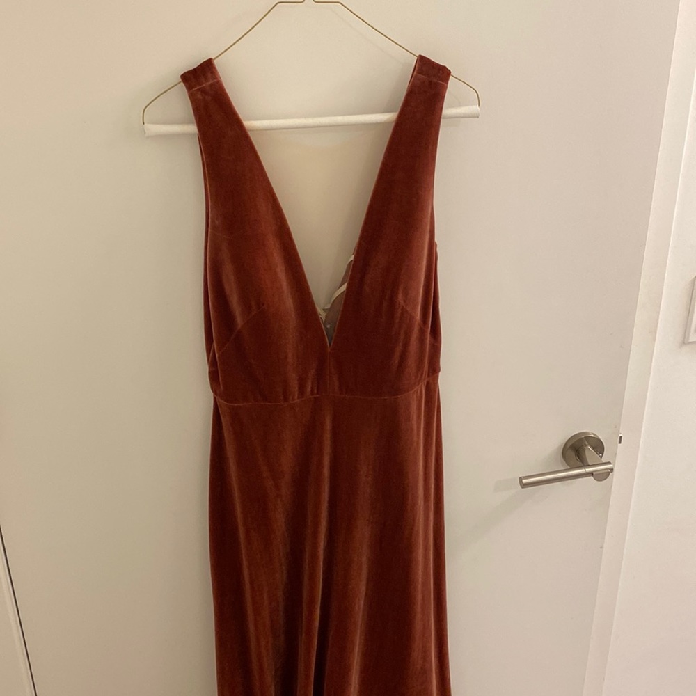 Jenny Yoo Velvet Dress (size 8)